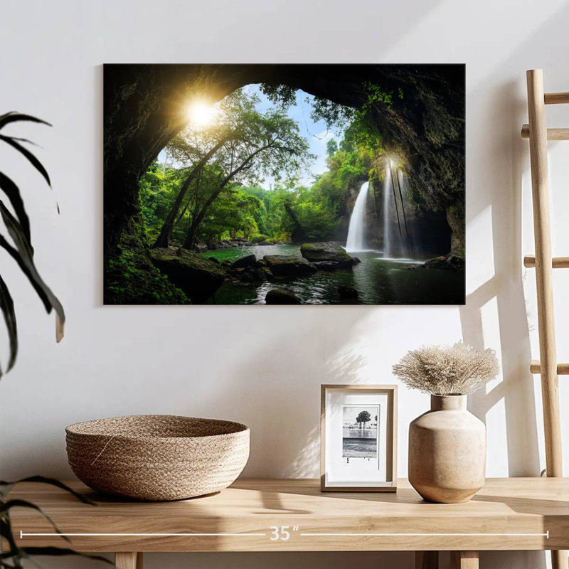 Alvord Haew Suwat Waterfall, 24" H x 36" W