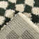 Wingate Green Checkered Shag Area Rug