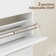 Shoe Cabinet with 3 Flip-out Drawers And Diamond Handles