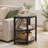 Half-Round End Table
