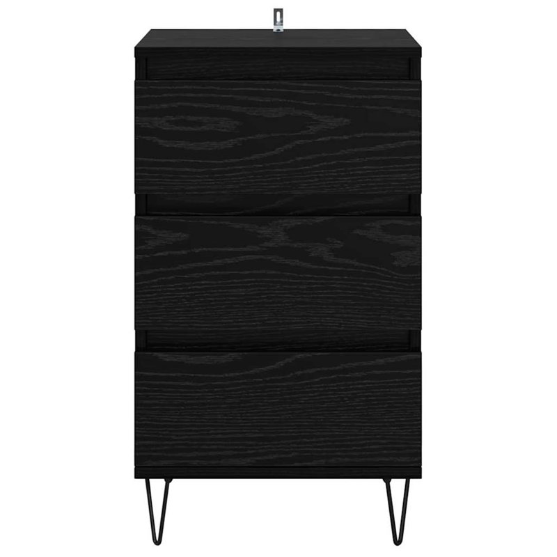 Sideboard Accent Chest, Black Oak