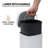 1.6 Gallon Rectangular Step On Trash Can Kitchen Garbage Bin Home Office Dustbin-88301661