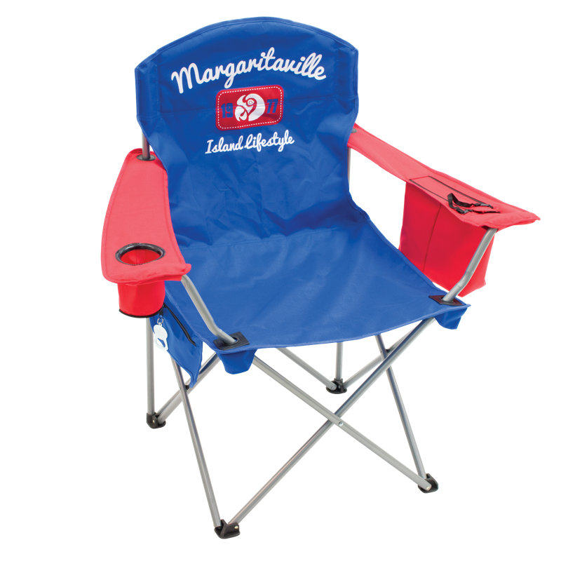 Margaritaville Quad Chair - Island Lifestyle 1977 - Blue/Red