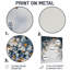 Botanical Celestial Bloom In Winter II - Botanicals, impression murale sur métal-799165766