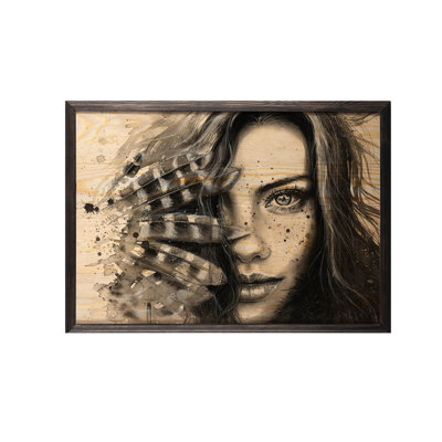 Perry Single Picture Frame Painting on Wood