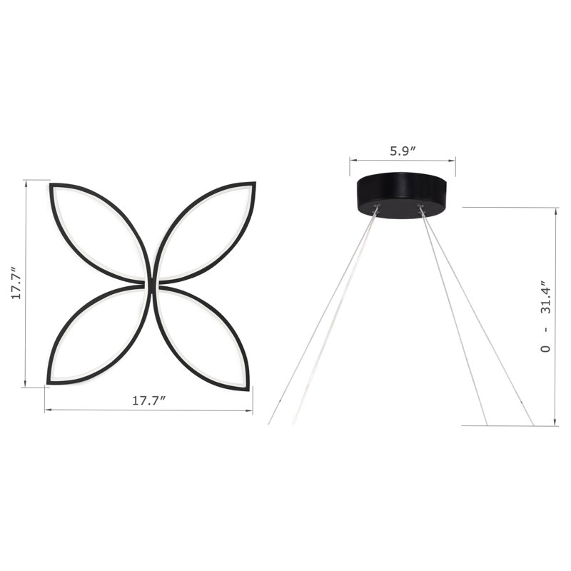 Edengrace LED Chandelier