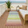 Machine Washable Indoor/Outdoor Jouett ACN2313 Stripes Rug