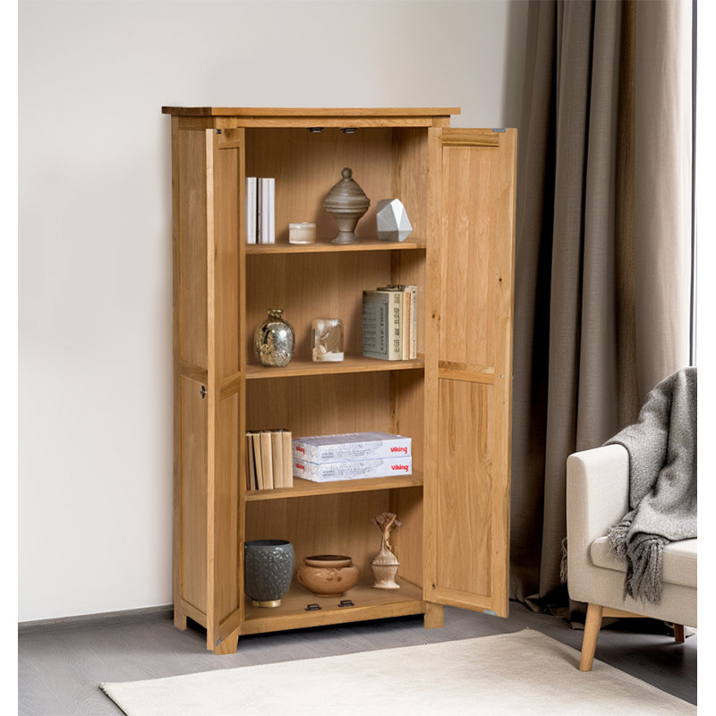 Farris 2 -Door 4 -Shelf Storage Cabinet