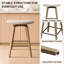 Swivel Upholstered Counter Stool-1240509291-1240509294