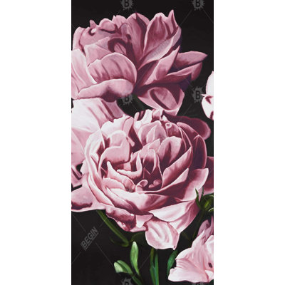Pink peonies - 15.75"x31.50" Desk mat