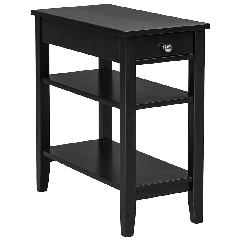 23.5'' W Nightstand, Black