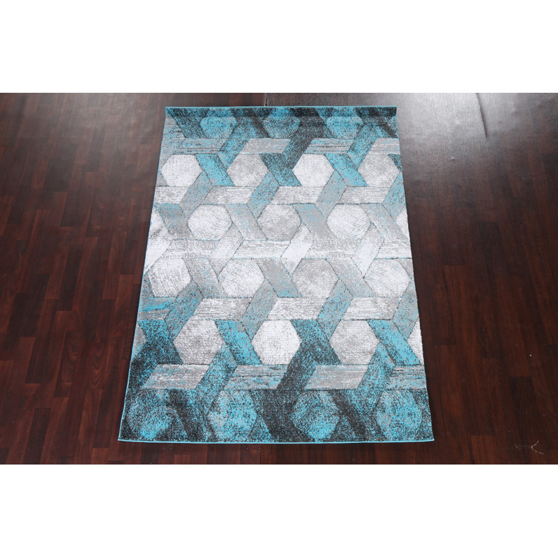 Tapis oriental transitionnel Trellis 5X8, Rectangle 5 pi 3 po x 7 pi 7 po