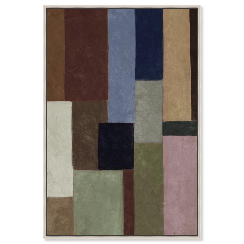 Perfect Fit II Print by Oliver Gal, 16" H x 11" W, Silver Floater Frame