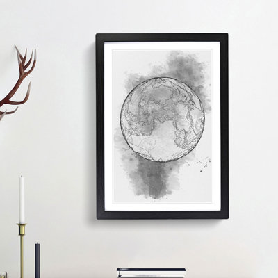 The Beauty of the Moon - Picture Frame Painting Print