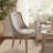 Martha Stewart Elmcrest Wood Upholstered  Dining Chair with Nailhead Trim-87199720