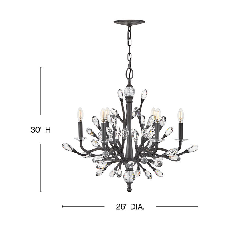 Eve 6 - Light Chandelier