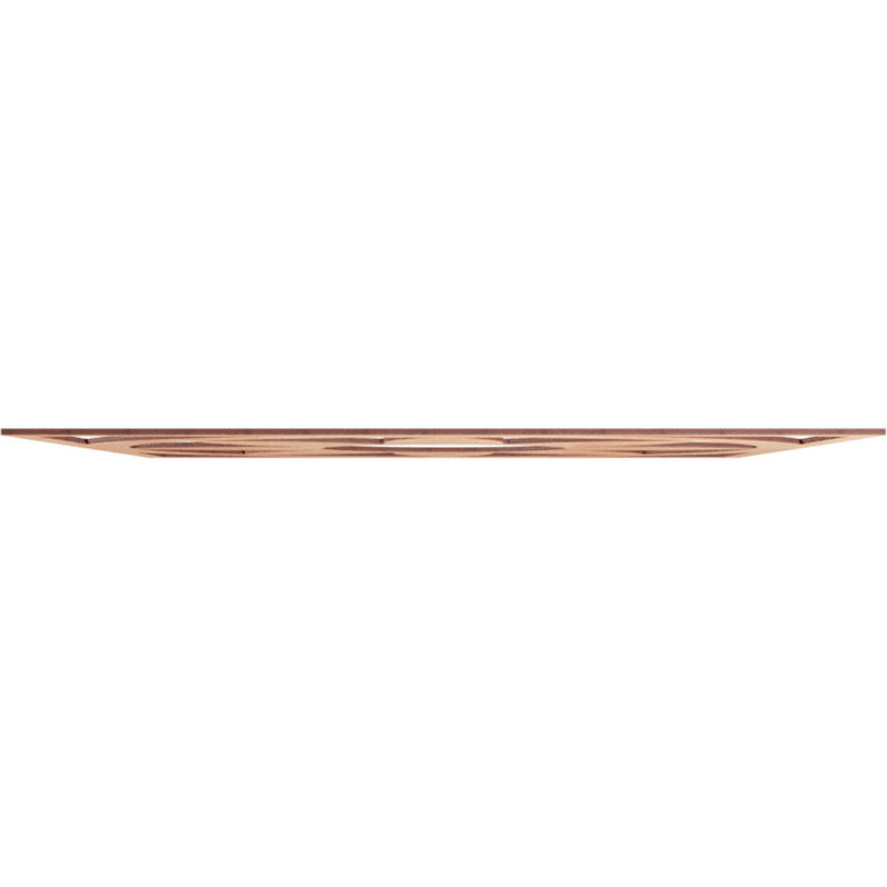 Médaillon de plafond en bois Blume, Cerisier, H 34 po x l 34 po x P 0,38 po