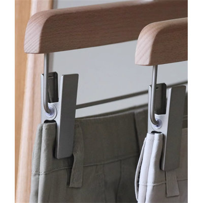 Wooden Pants Hanger Clips