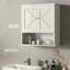 Armoire de salle de bain Farmhouse, armoire à pharmacie murale avec tablette ouverte et tablette réglable, rangement pour salle de lavage-1999274133