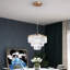1 - Light Crystal LED Chandelier