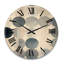 Horloge murale en bois surdimensionnée rétro-2063492174