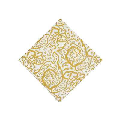 Abstract Linen Square Napkins