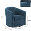 Aunna 78 Cm Wide Swivel Barrel Chair-1108367806