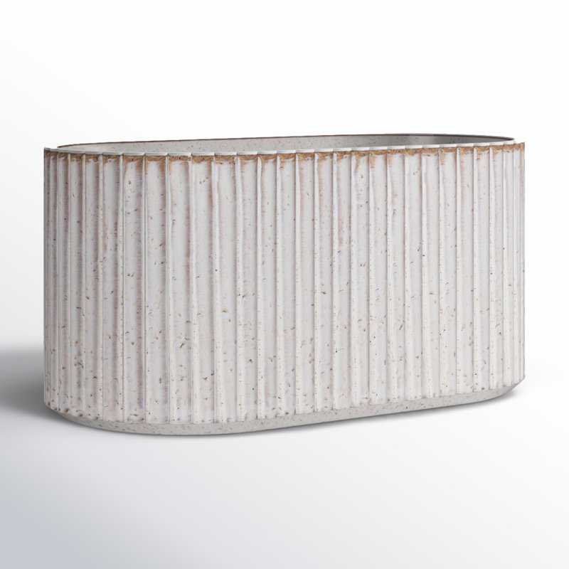 Williar Ceramic Pot Planter, 4" H x 8" W x 4" D