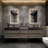 Golitz Wall-Mounted Double Bathroom Vanity Set-65239718