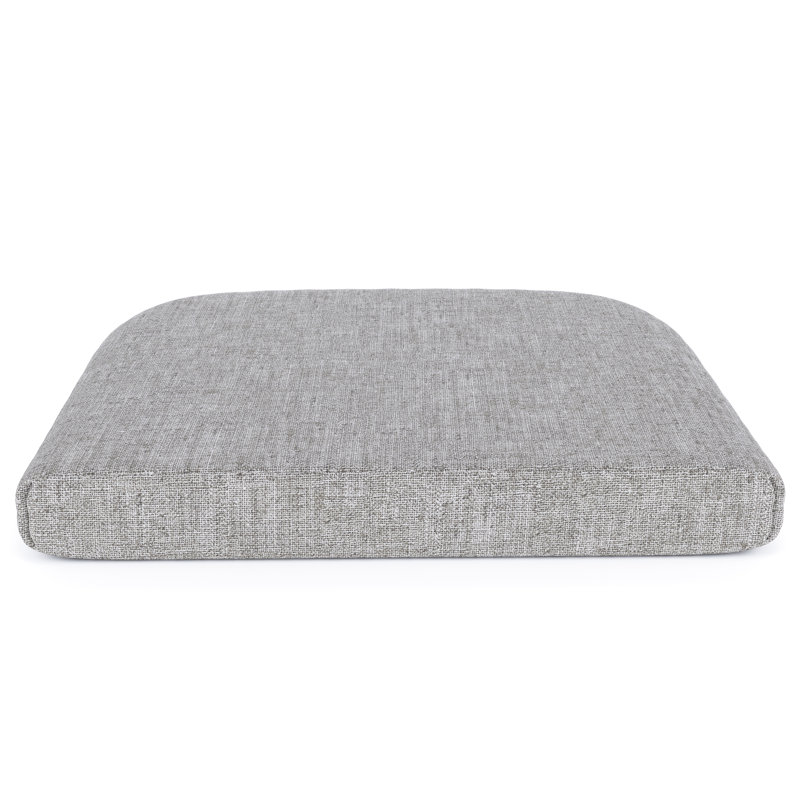 Coussin de remplacement pour coussin de chaise de salle à manger - L 18 x l 18 x P 2,5, Toile granit Sunbrella®