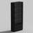 78.7"H Kitchen Pantry With 2 Glass Door 2 Drawer