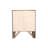 Elegant Black Nightstand With Drawers-910158298