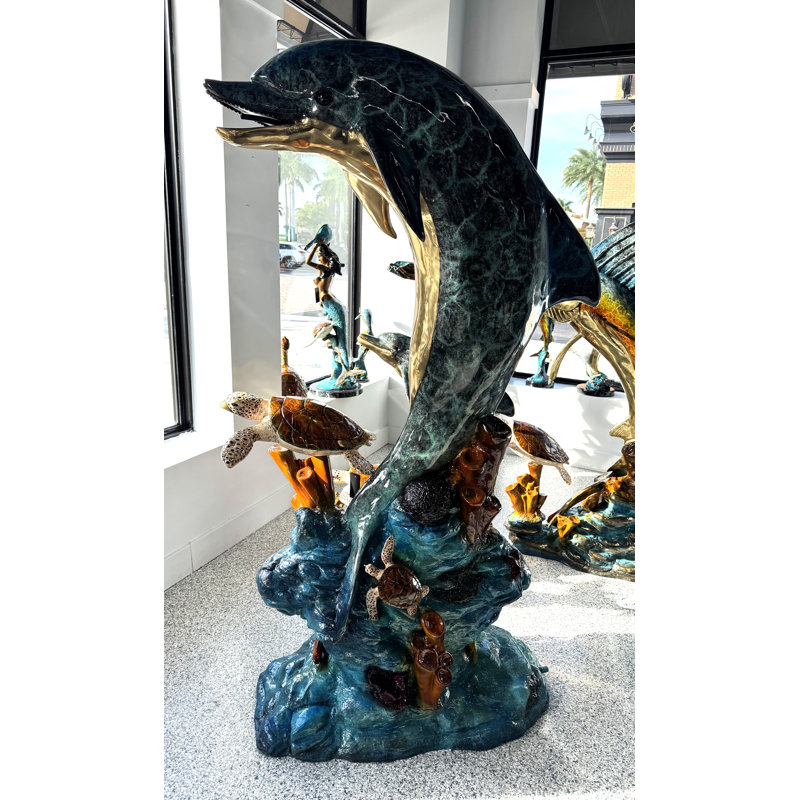 Beacon of the Blue Cast Bronze Sculpture
