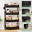 Tall Wood Vegetable Fruit Rack-98375124