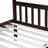 Twin Over Twin Solid Wood Bunk Bed With Trundle&Ladder, Convertible Into Twin Size Beds-2050400549