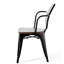 Patio Dining Armchair with Cushion-26297300