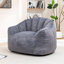 Fauteuil à billes géant, rembourrage en mousse à haute densité, adapté à la détente à la plage et à la lecture en plein air, mousse, utilisation durable