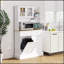 Armoire de cuisine autoportante avec station de charge, bacs à ordures inclinables et tablettes réglables pour les cuisines modernes-1481799404