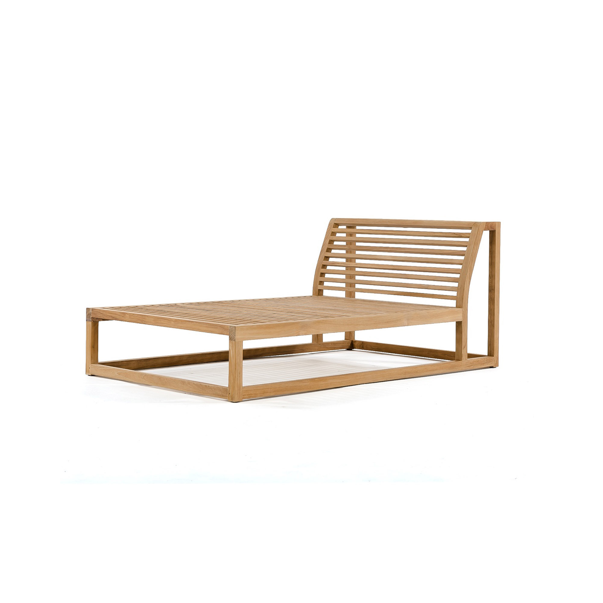 Westminster Teak 38.75'' Outdoor Chaise Lounge