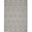 Tapis intérieur / extérieur gris argenté Foundry Select-69322823