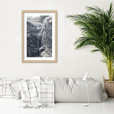 Mountain Views, Rocks, Nature - Single Picture Frame Print