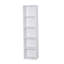 Eloah 132cm H x 32cm W Solid Wood Standard Bookcase-1129774468-1110453916