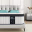 Ressorts de matelas hybrides moyens plus lourds pour un soutien durable - Ressorts ensachés pour isoler les mouvements - Soulager la pression-62064209-111134222