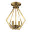Luminaire suspendu géométrique 2 lumières Buckeys-22804130