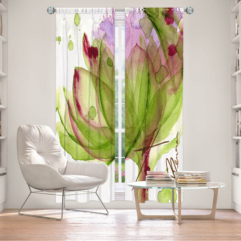 Rideau simple obscurcissant avec passe-tringle Delaughter, L 20 po x L 52 po