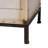 Jiahao Baxton Studio Jacey Vintage Silver Metal 2-Drawer End Table