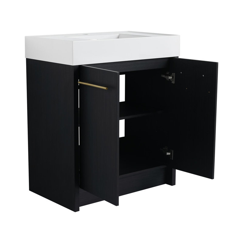 Ensemble de meuble-lavabo autoportant, 30"