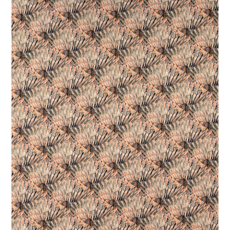 Tissu Bloom Bloom, Plumes de corail