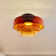Mid Century Modern Ceiling Light 3 Layer Glass Shade