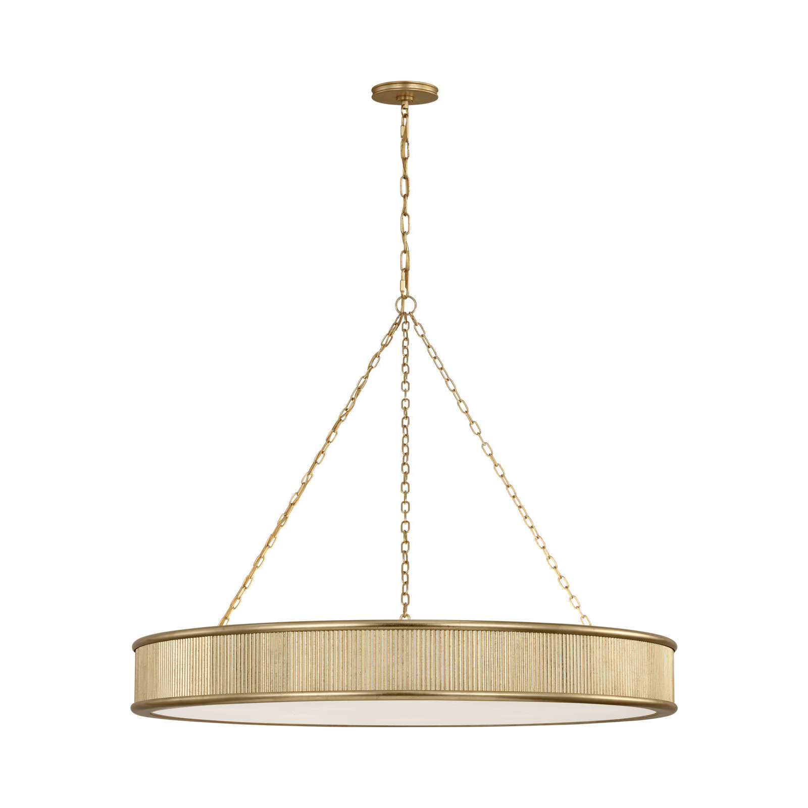 Ritz Chandelier, 4.5" H x 36" W x 36" D, 10, Gild